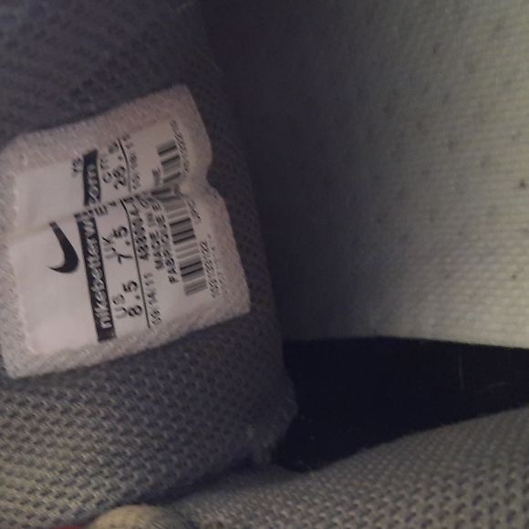 -Nike Air Flex Trainer shoes Look great! comfortable, men's 8.5 grey yell… - Picture 4 of 6